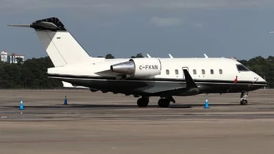 FlyGTA Airlines C-FKNN Bombardier CL-600-2B16 Challenger 604