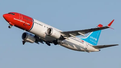 Norwegian SE-RTD Boeing 737-8 MAX