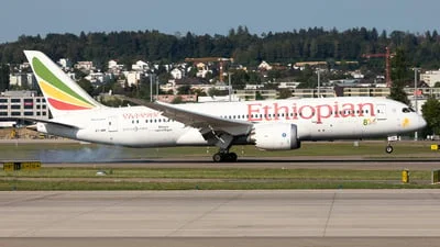 Ethiopian Airlines ET-ARF Boeing 787-8 Dreamliner