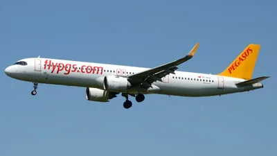 Pegasus Airlines TC-RFU Airbus A321-251NX
