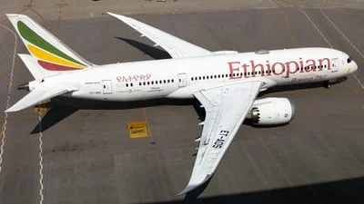 Ethiopian Airlines ET-AOS Boeing 787-8 Dreamliner