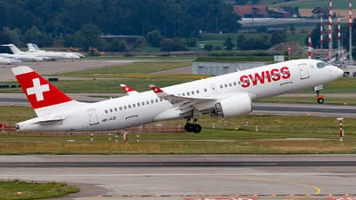 Swiss HB-JCD Bombardier CSeries CS300