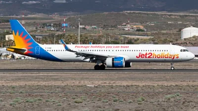 Jet2.com G-SUNE Airbus A321-251NX