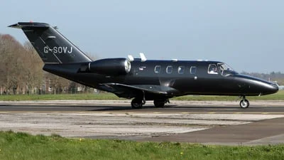 Saxon Air G-SOVJ Cessna 525 CitationJet 1