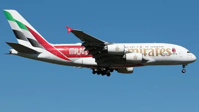 Emirates A6-EOK Airbus A380-861