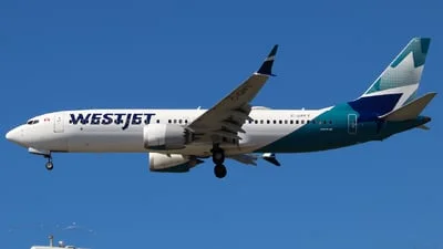 WestJet Airlines C-GPFT Boeing 737-8 MAX