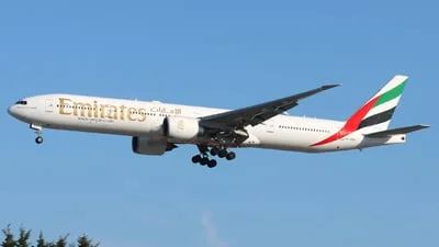 Emirates A6-END Boeing 777-31HER