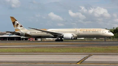 Etihad Airways A6-BMB Boeing 787-10 Dreamliner
