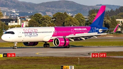 Wizz Air Malta 9H-WMB Airbus A321-271NX