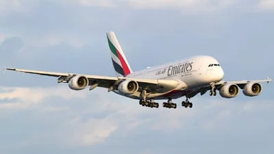 Emirates A6-EUB Airbus A380-861