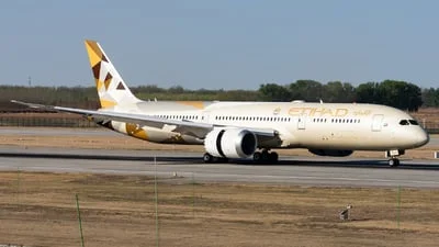 Etihad Airways A6-BLY Boeing 787-9 Dreamliner