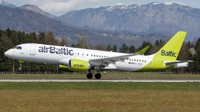Air Baltic YL-BTD Airbus A220-371