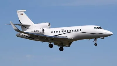 Luminair D-AJES Dassault Falcon 900LX