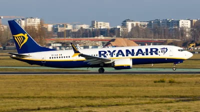 Ryanair EI-ILB Boeing 737-8-200 MAX