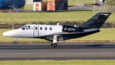 Naljets G-KION Cessna 525 CitationJet 1
