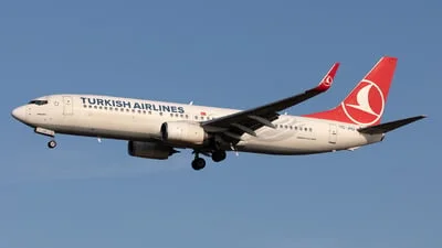 Turkish Airlines TC-JHU Boeing 737-8F2