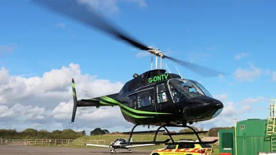 Northumbria Helicopters G-ONTV Agusta-Bell AB-206B JetRanger II