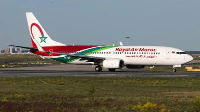 Royal Air Maroc (RAM) CN-ROZ Boeing 737-8B6