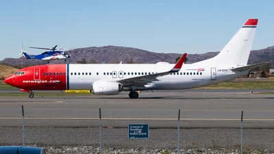 Norwegian LN-DYY Boeing 737-8JP