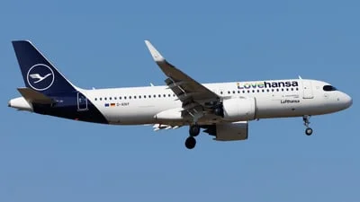 Lufthansa D-AINY Airbus A320-271N