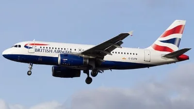 British Airways G-EUPK Airbus A319-131