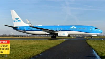 KLM Royal Dutch Airlines PH-BXV Boeing 737-8K2
