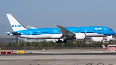 KLM Royal Dutch Airlines PH-BHI Boeing 787-9 Dreamliner