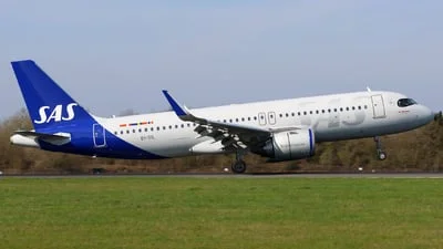SAS Connect EI-SIL Airbus A320-251N