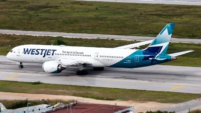 WestJet Airlines C-GUDO Boeing 787-9 Dreamliner