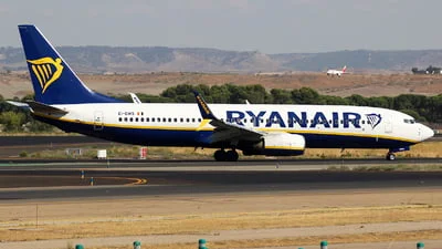 Ryanair EI-DWS Boeing 737-8AS