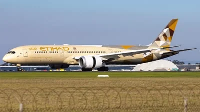 Etihad Airways A6-BNI Boeing 787-9 Dreamliner