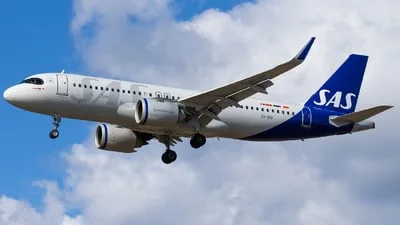 SAS Connect EI-SIV Airbus A320-251N