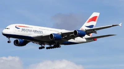 British Airways G-XLEK Airbus A380-841