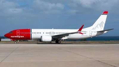 Norwegian SE-RTX Boeing 737-8 MAX