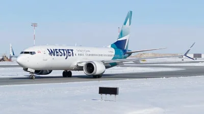 WestJet Airlines C-FEWJ Boeing 737-8 MAX