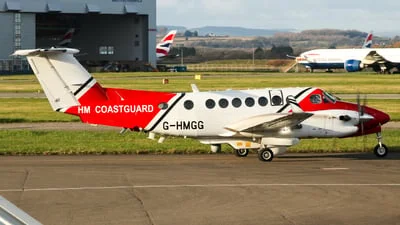 United Kingdom - Coast Guard G-HMGG Beechcraft B300 King Air 350