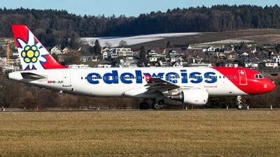 Edelweiss Air HB-JLR Airbus A320-214