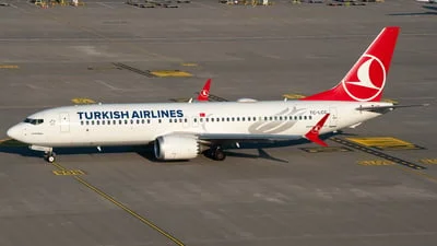 Turkish Airlines TC-LCC Boeing 737-8 MAX