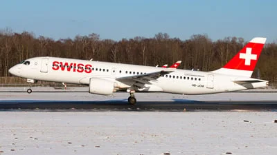 Swiss HB-JCM Bombardier CSeries CS300