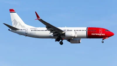 Norwegian SE-RTS Boeing 737-8 MAX