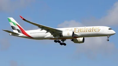 Emirates A6-EXG Airbus A350-941