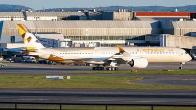 Etihad Airways A6-XWO Airbus A350-1041