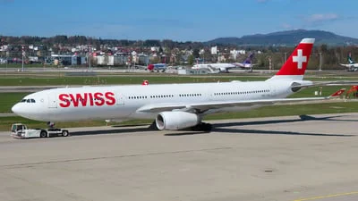 Swiss HB-JHB Airbus A330-343