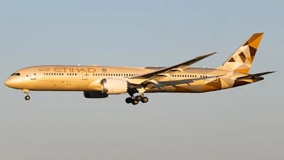 Etihad Airways A6-BLL Boeing 787-9 Dreamliner
