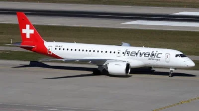 Helvetic Airways HB-AZC Embraer ERJ-190-300STD