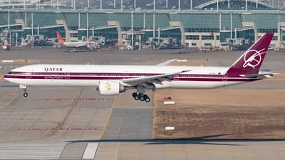 Qatar Airways A7-BAC Boeing 777-3DZER