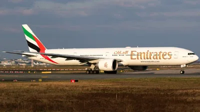 Emirates A6-EQE Boeing 777-31HER