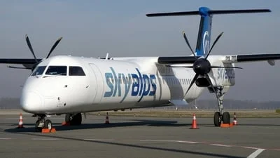 SkyAlps 9H-BEL Bombardier Dash 8-Q402