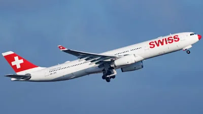 Swiss HB-JHC Airbus A330-343