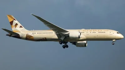Etihad Airways A6-BLA Boeing 787-9 Dreamliner